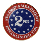 2nd Amendment Lapel Pin ★ Made in the USA ★