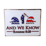 And We Know Pin ★ Made in the USA ★ 