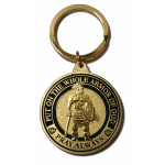 Armor of God Gold Pray Always Key Ring