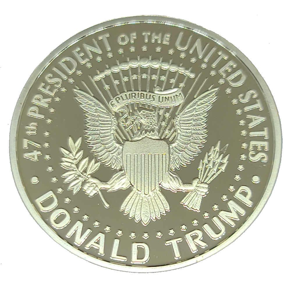 Trump 2024 Gold Liberty Challenge Coin