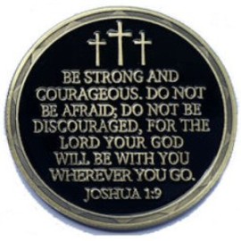 Alpha Omega Challenge Coin