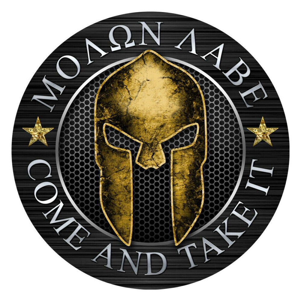 MOLON LABE Color Sticker ★ Made in the USA ★